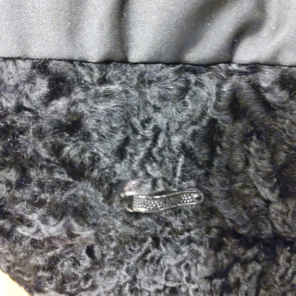 Genuine Persian Lamb Cropped 3/4 Sleeve Jacket- Sz. Med - Picture 9 of 14